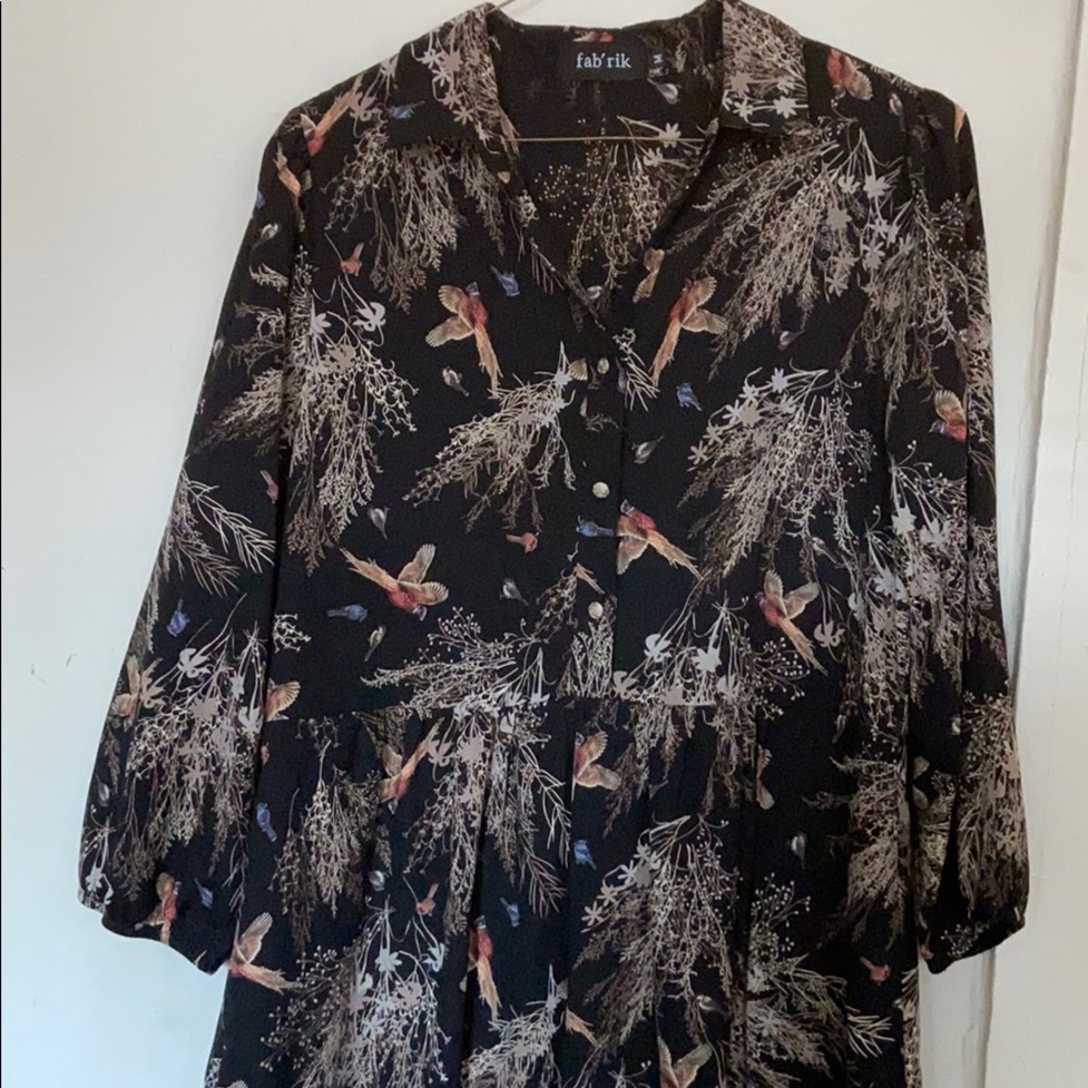 Pheasant dress-NWOT